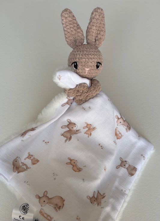 Doudou lapin câlin mixte