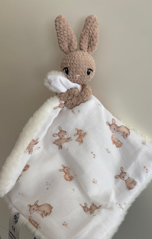 Doudou lapin câlin mixte